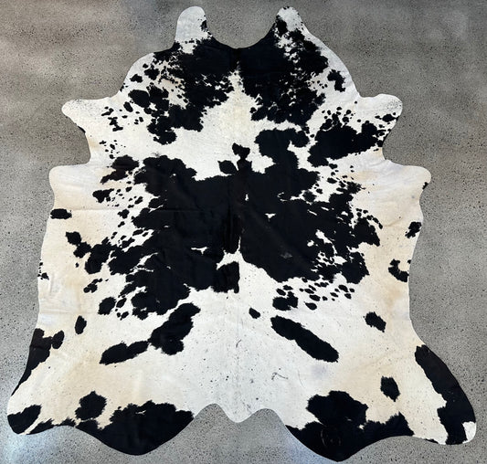 Large Cowhide in Black & White