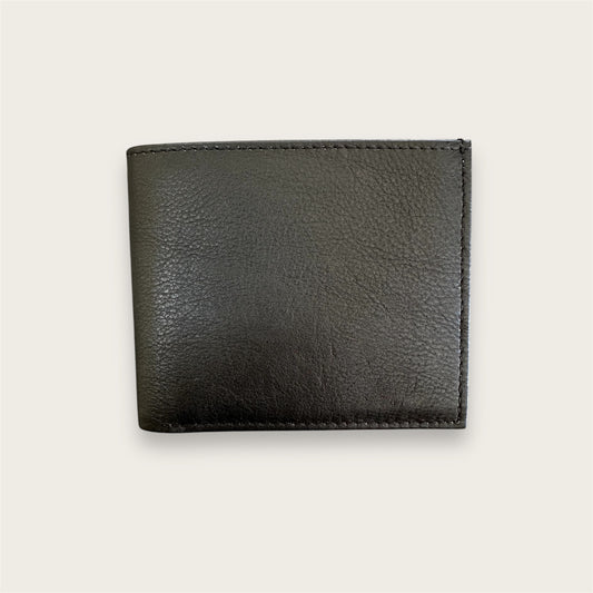 Genuine leather wallet in black