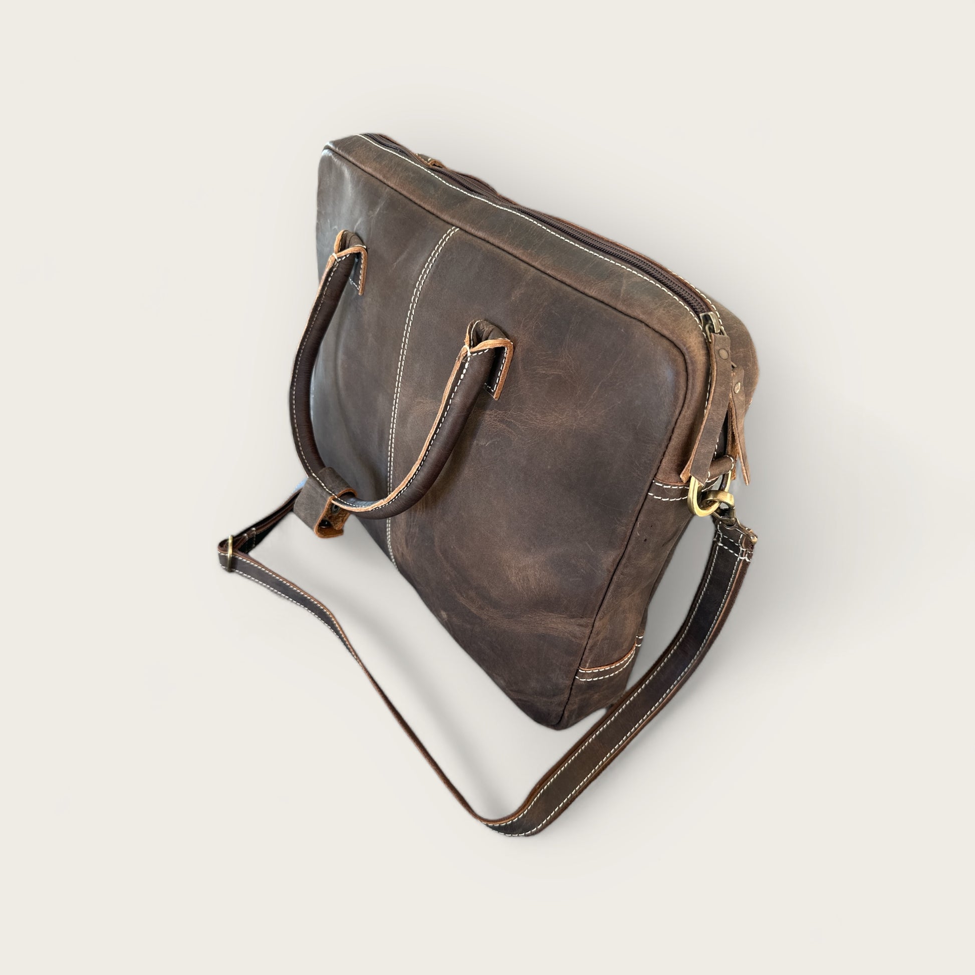 Vintage Leather Laptop Bag