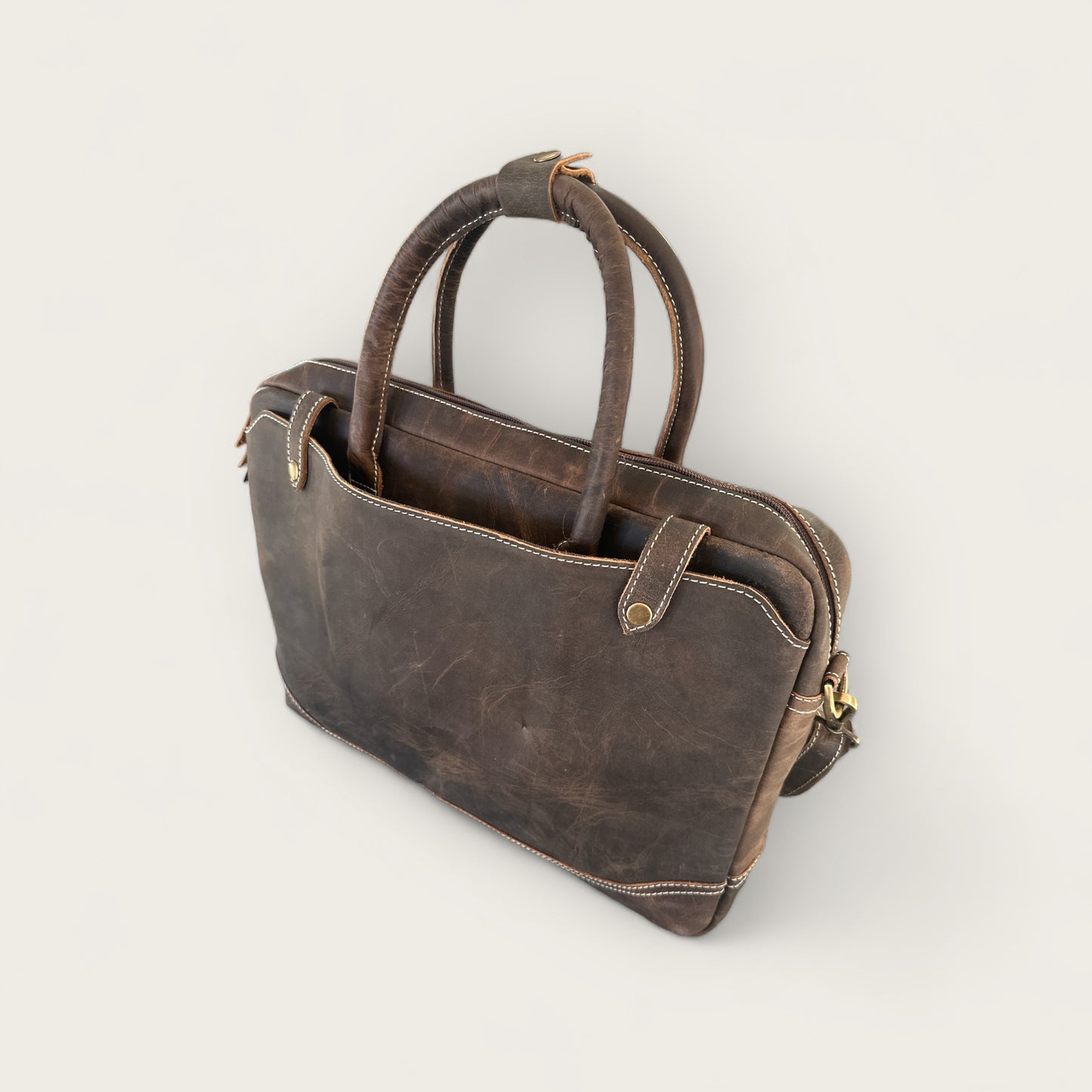 Vintage Leather Laptop Bag