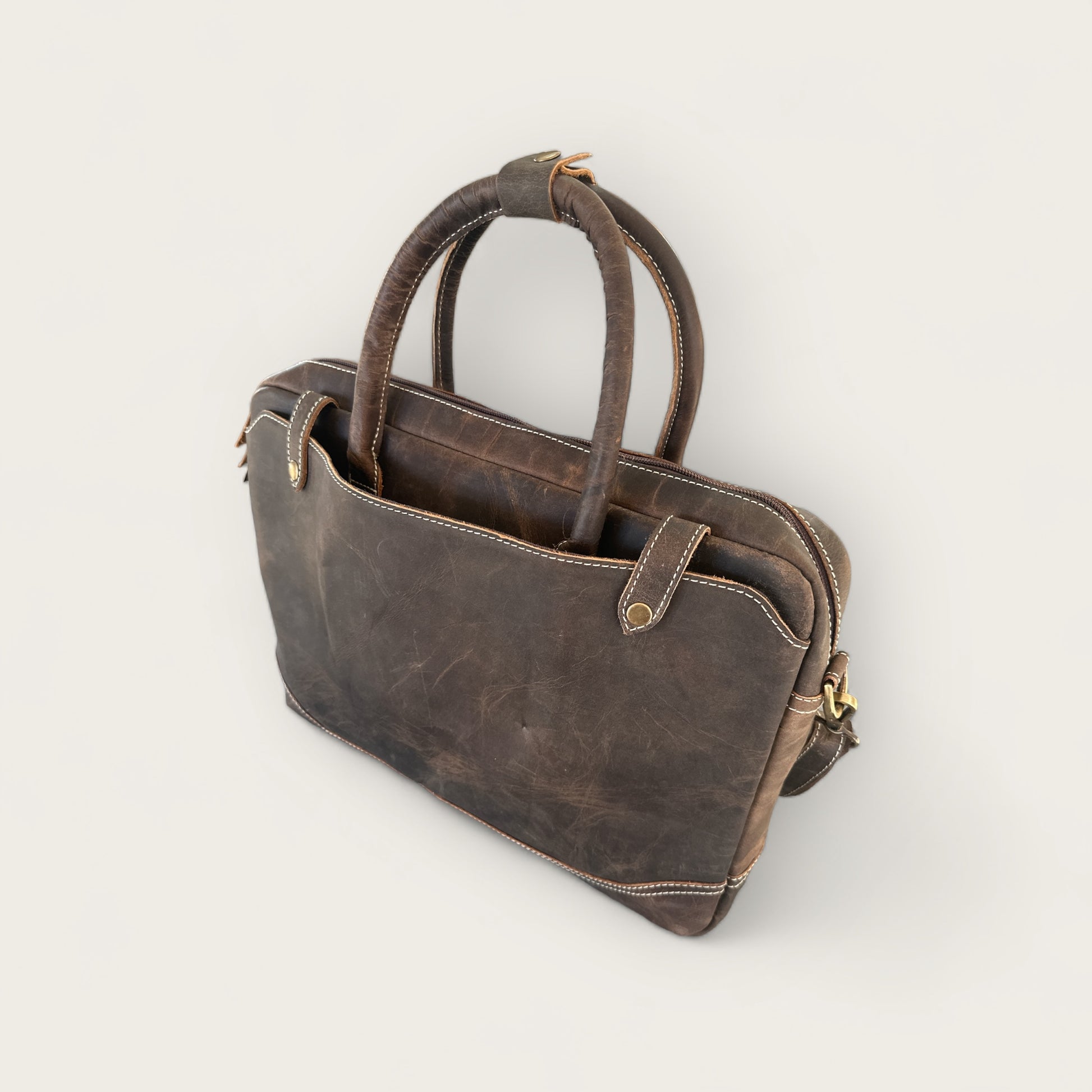 Vintage Leather Laptop Bag