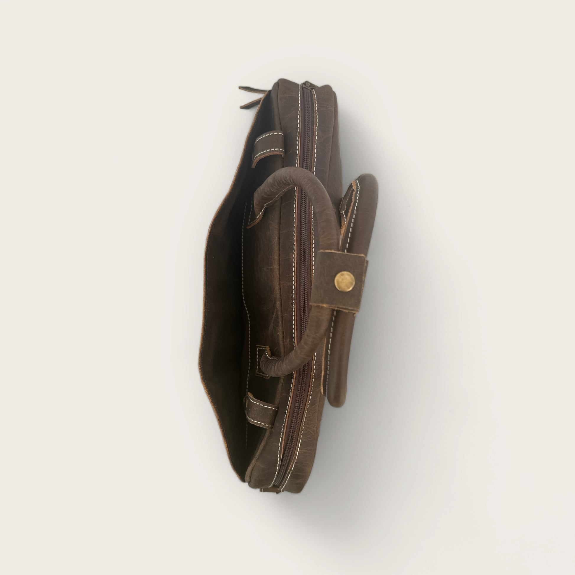 Vintage Leather Laptop Bag