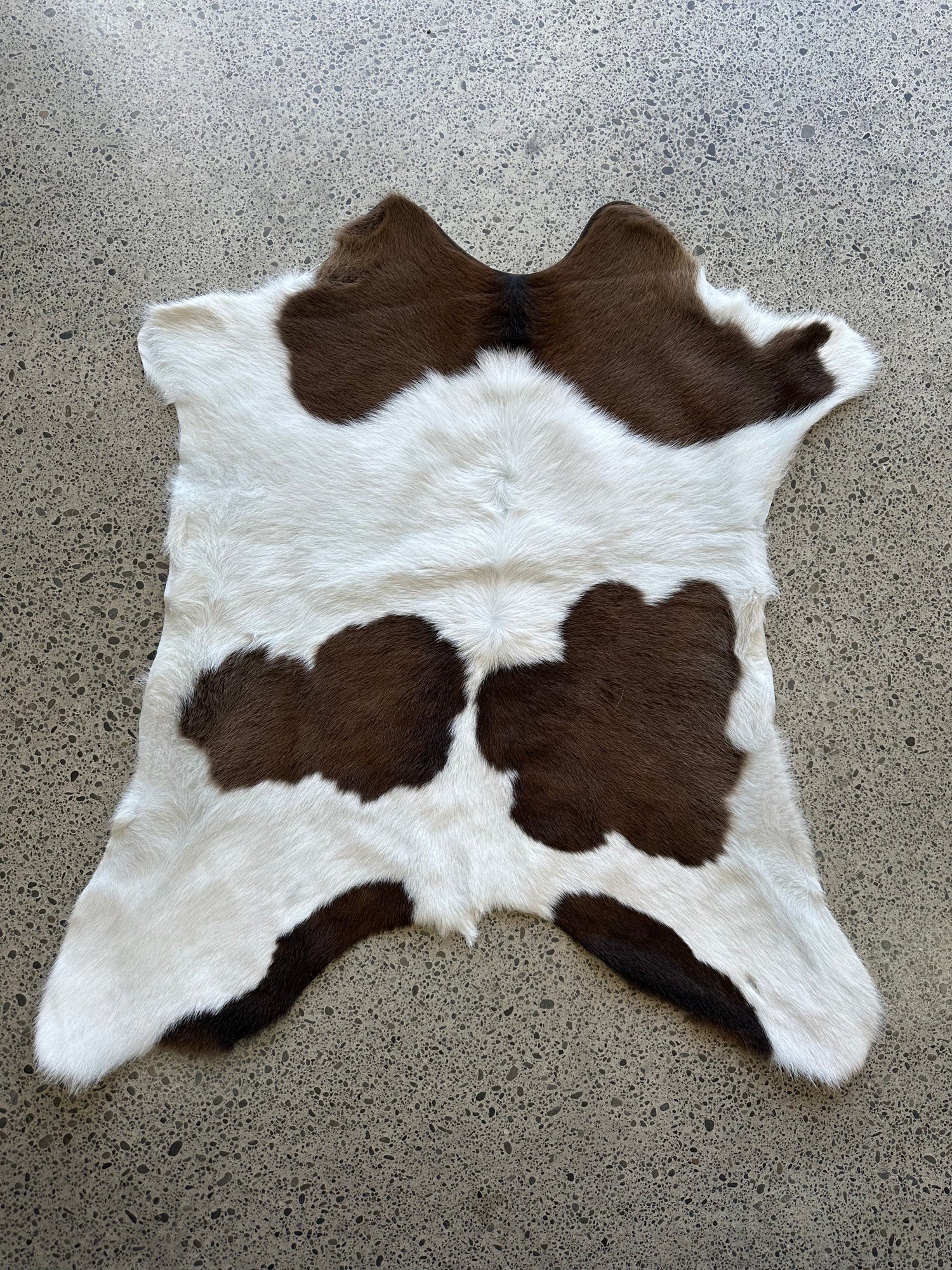 Premium calfskin in black and white