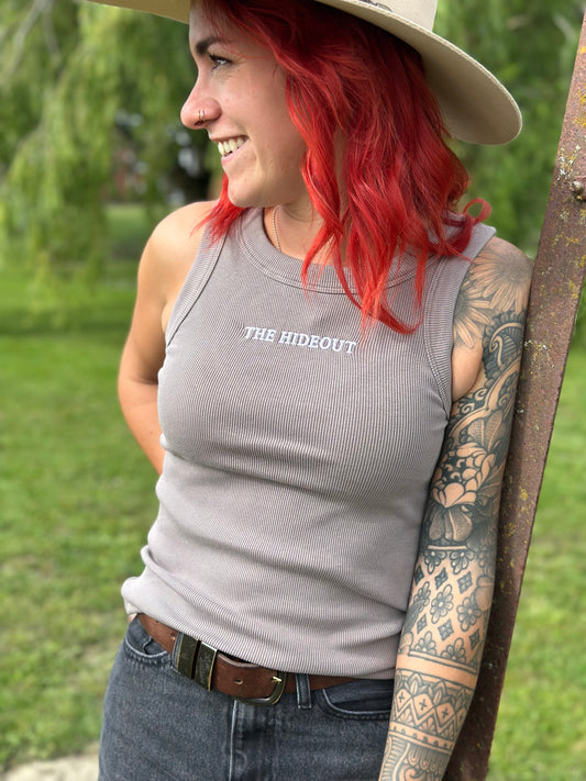 Essential Tank - Ribbed Organic Cotton